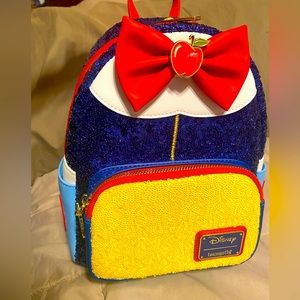 Lounge Snow White Sequin Séries Backpack